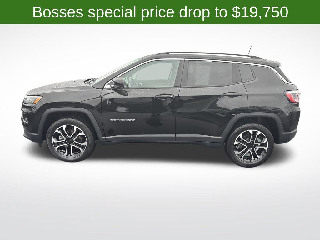 used 2022 Jeep Compass car, priced at $19,750