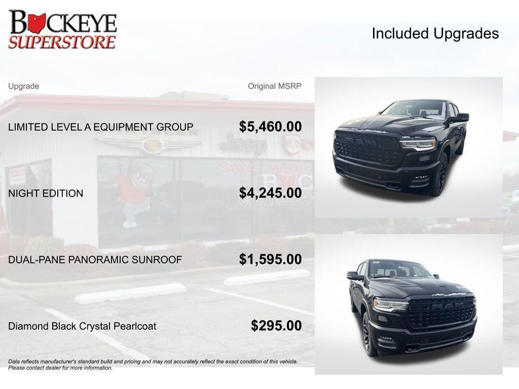 new 2026 Ram 1500 car, priced at $75,368