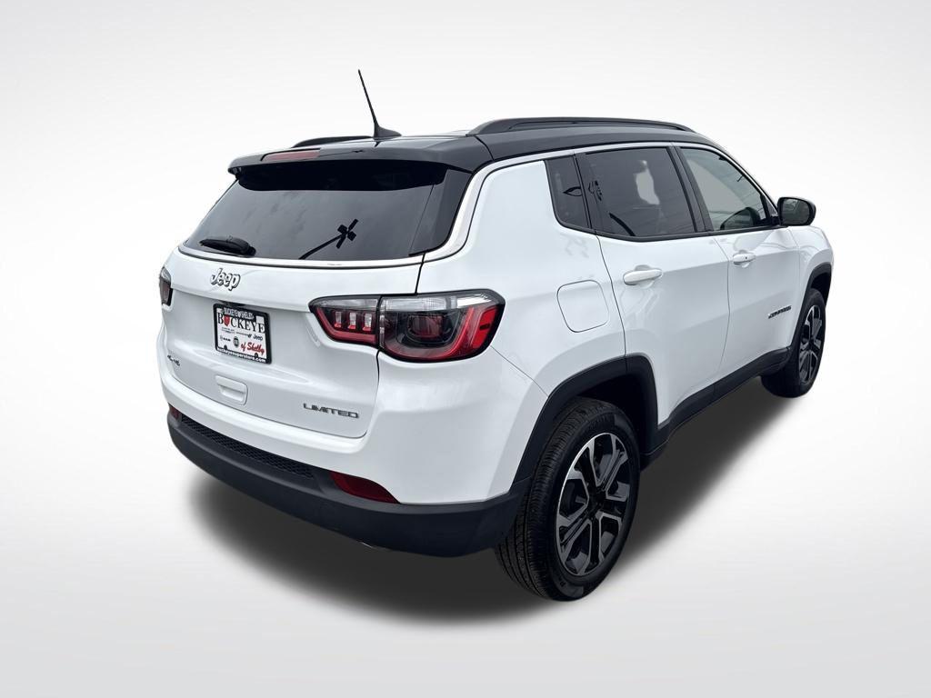 used 2022 Jeep Compass car, priced at $22,000