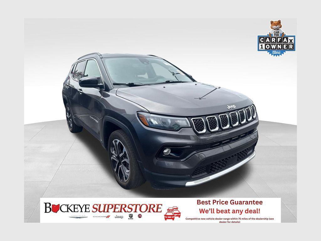 used 2023 Jeep Compass car, priced at $24,000