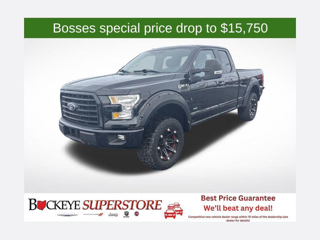 used 2015 Ford F-150 car, priced at $15,750