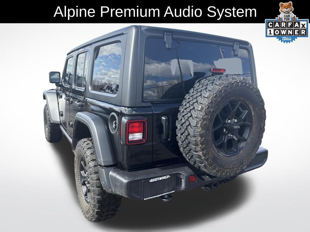 used 2024 Jeep Wrangler car, priced at $35,000