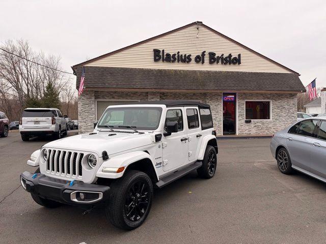 used 2022 Jeep Wrangler Unlimited 4xe car, priced at $27,216