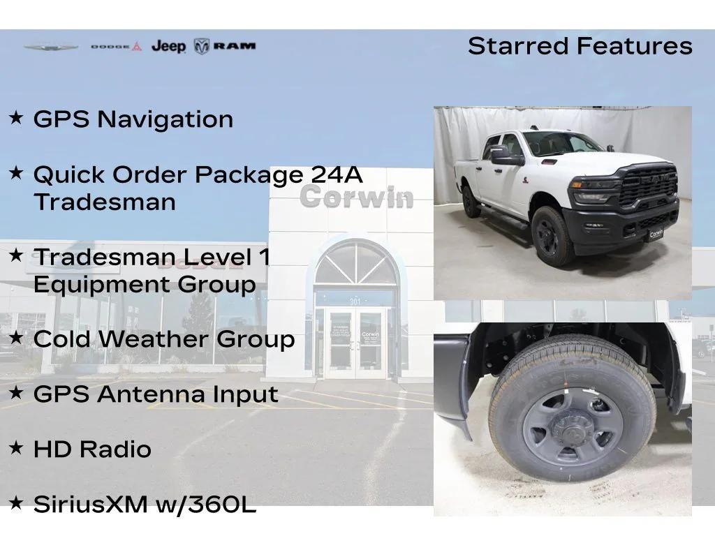 new 2025 Ram 3500 car, priced at $60,897