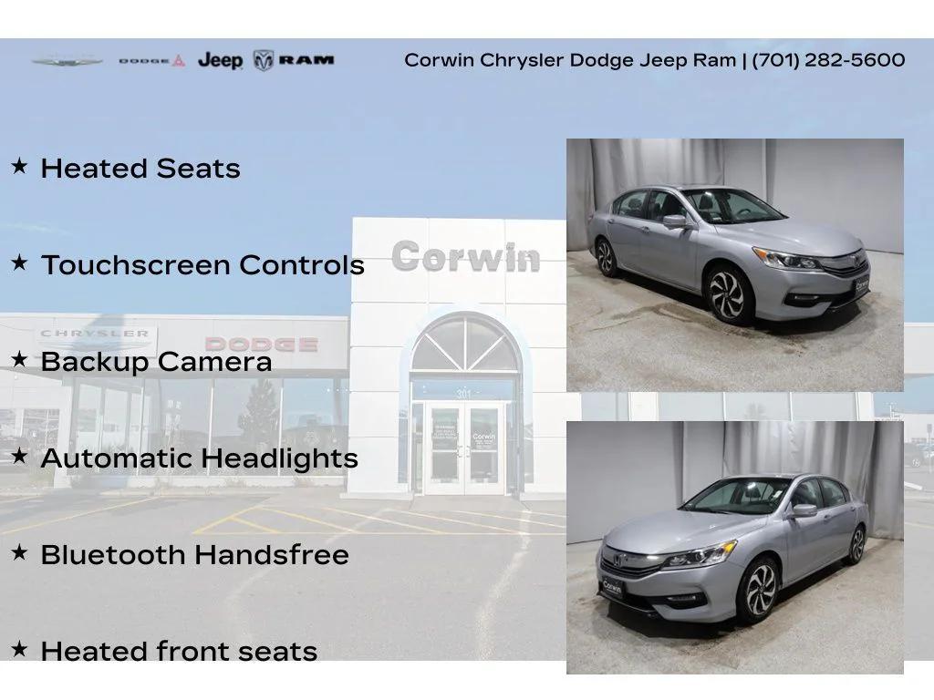 used 2016 Honda Accord car, priced at $12,000