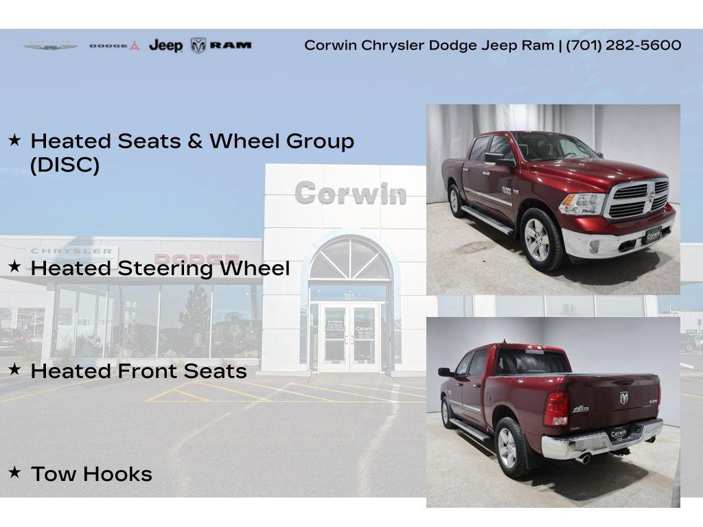 used 2017 Ram 1500 car, priced at $19,292