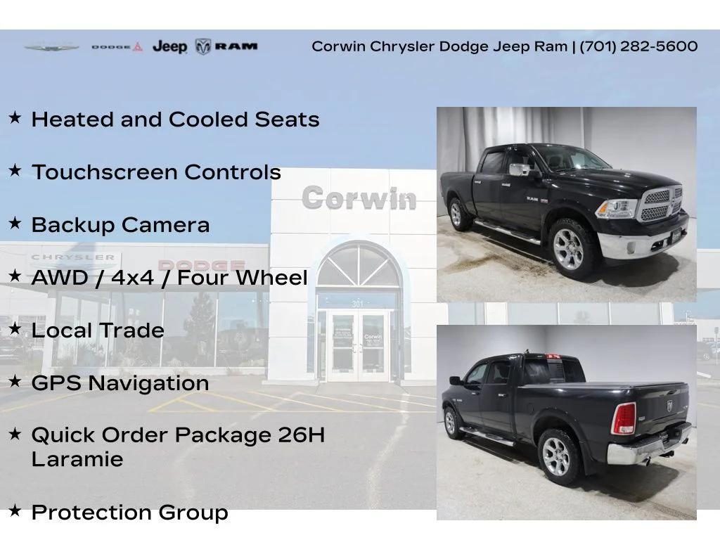 used 2015 Ram 1500 car, priced at $19,000