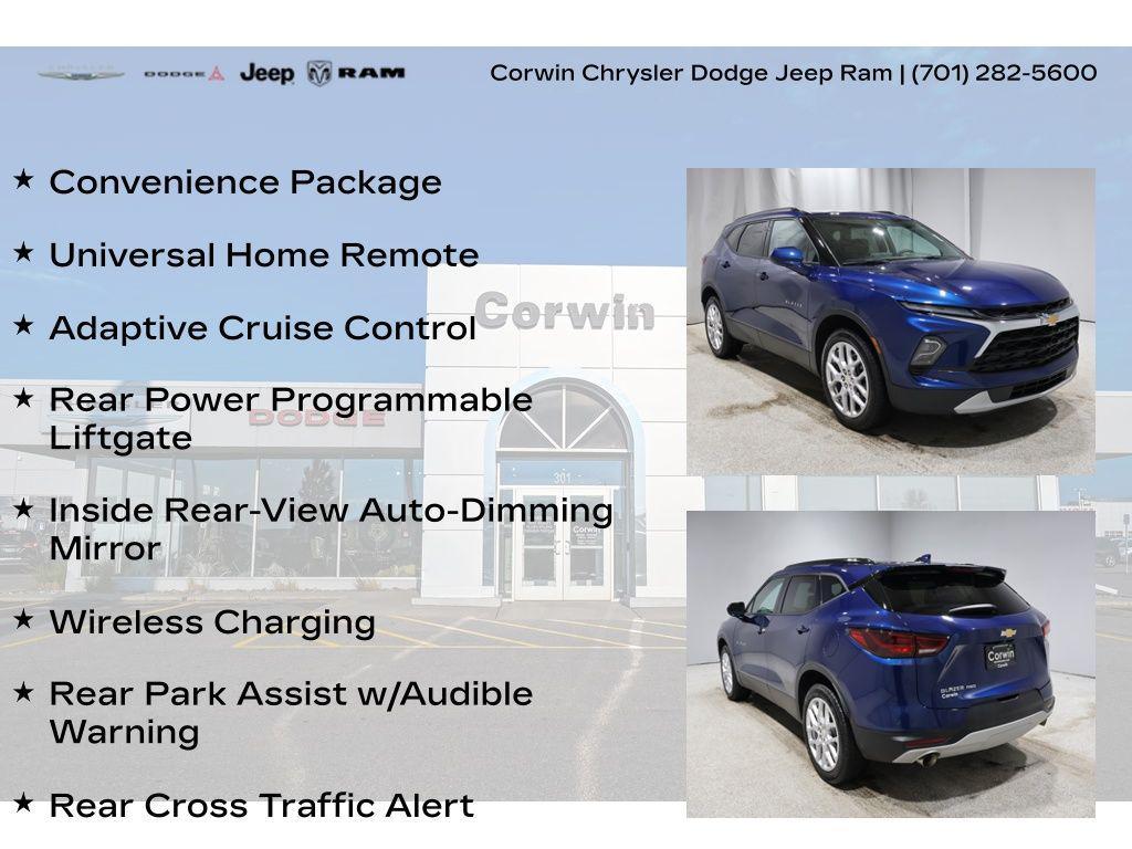 used 2023 Chevrolet Blazer car, priced at $25,849