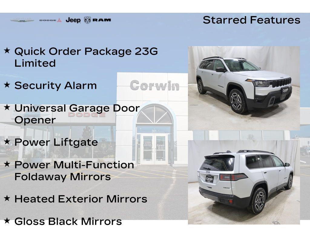 new 2026 Jeep Cherokee car, priced at $42,815