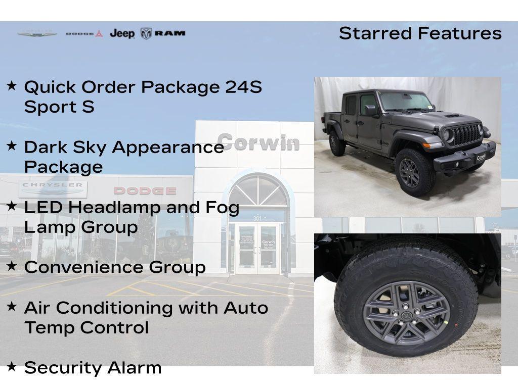 new 2026 Jeep Gladiator car, priced at $44,707