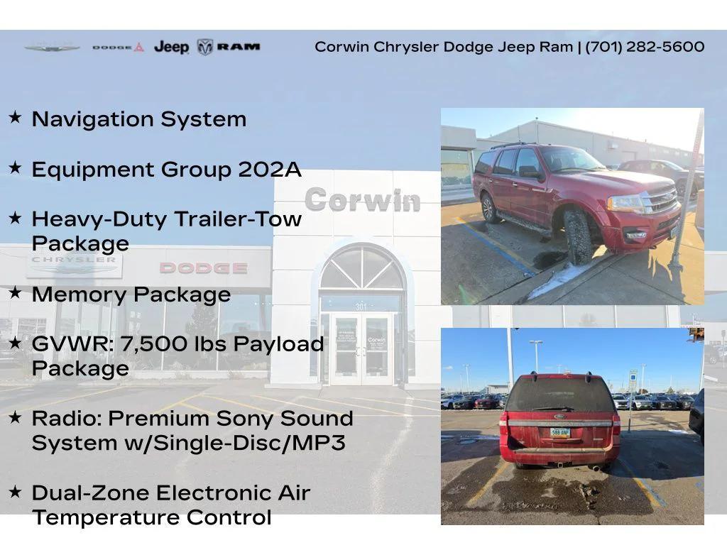 used 2016 Ford Expedition car, priced at $12,000