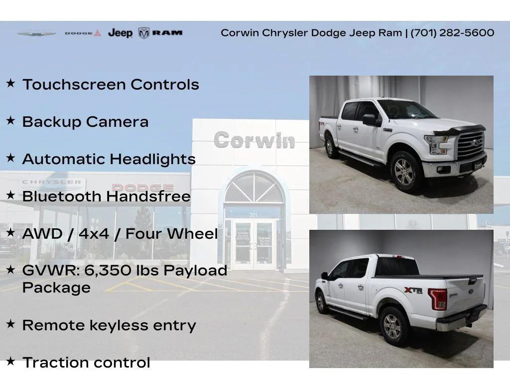 used 2017 Ford F-150 car, priced at $23,321