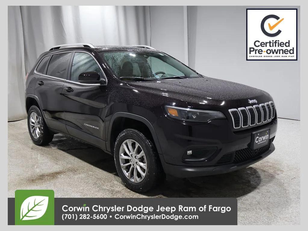 used 2021 Jeep Cherokee car, priced at $22,611
