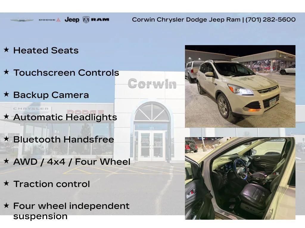 used 2015 Ford Escape car, priced at $13,000