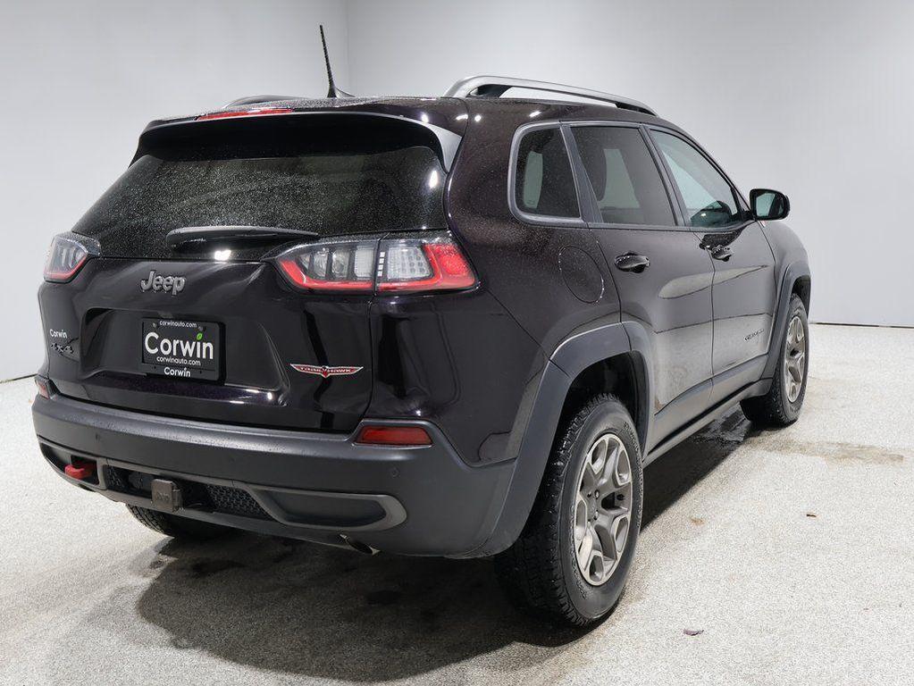 used 2021 Jeep Cherokee car, priced at $21,400