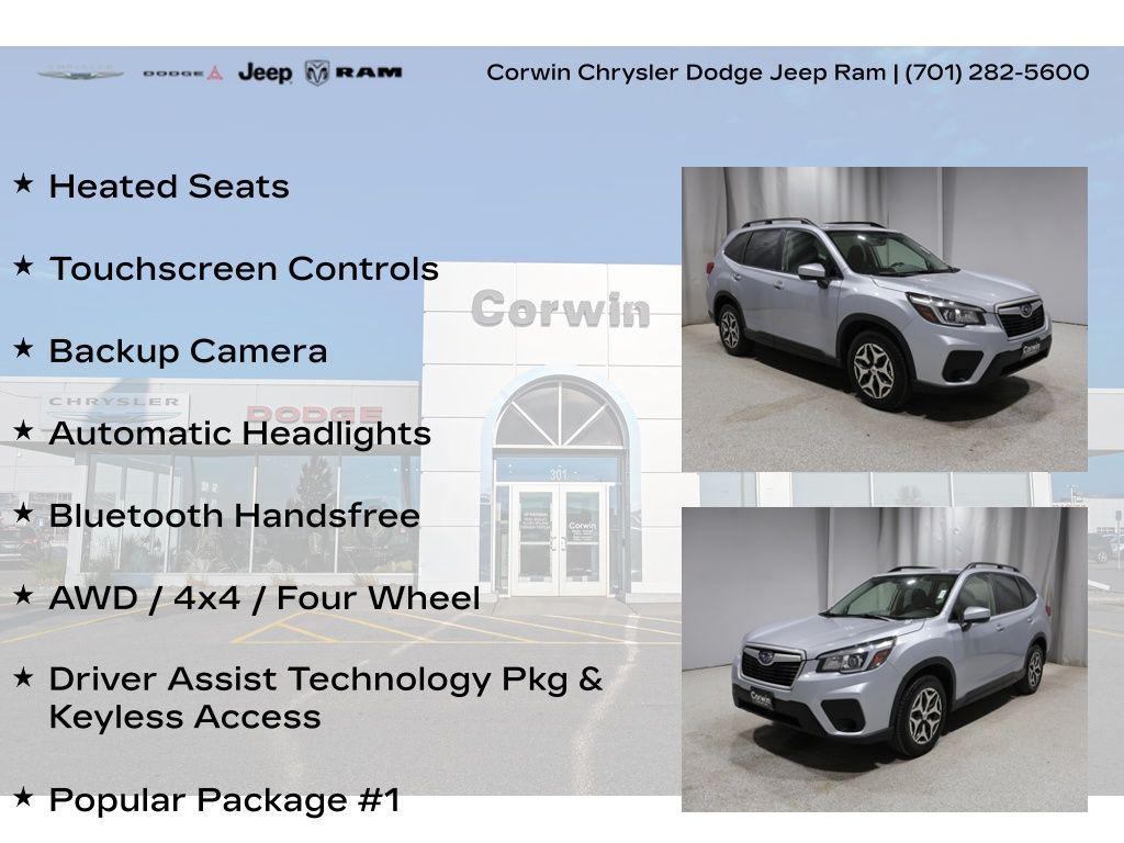 used 2020 Subaru Forester car, priced at $19,399