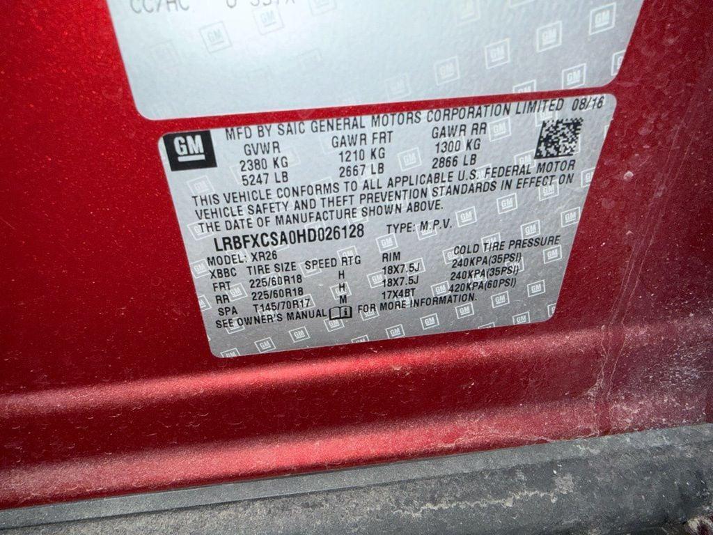 used 2017 Buick Envision car, priced at $8,000