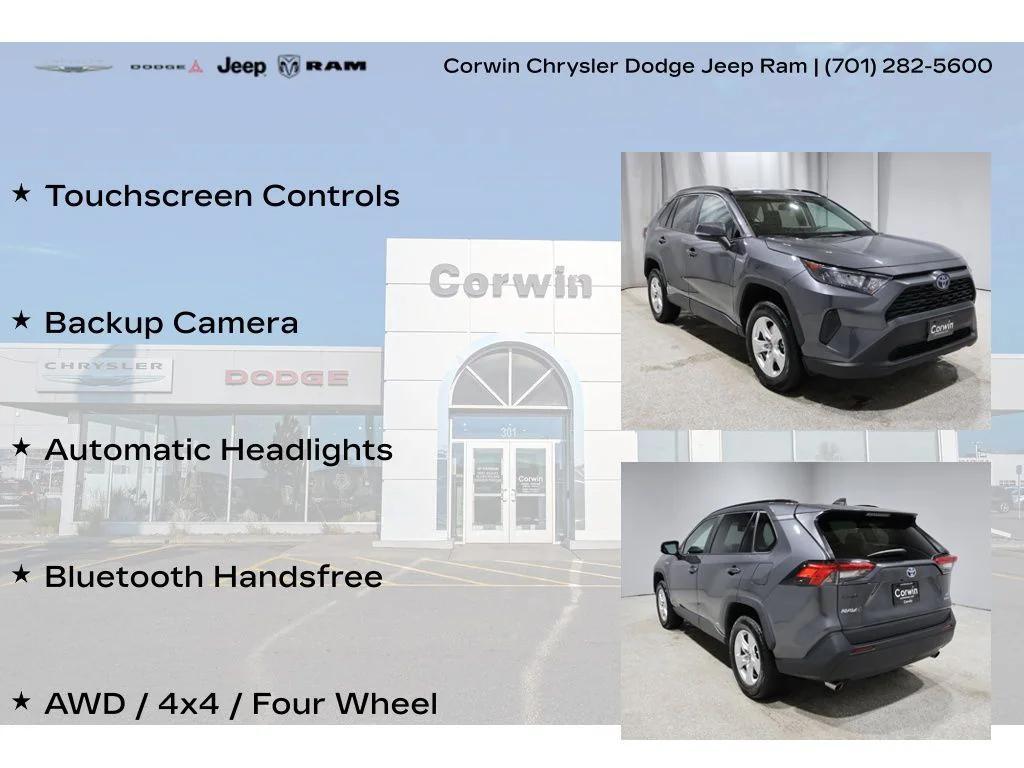 used 2021 Toyota RAV4 Hybrid car, priced at $27,500