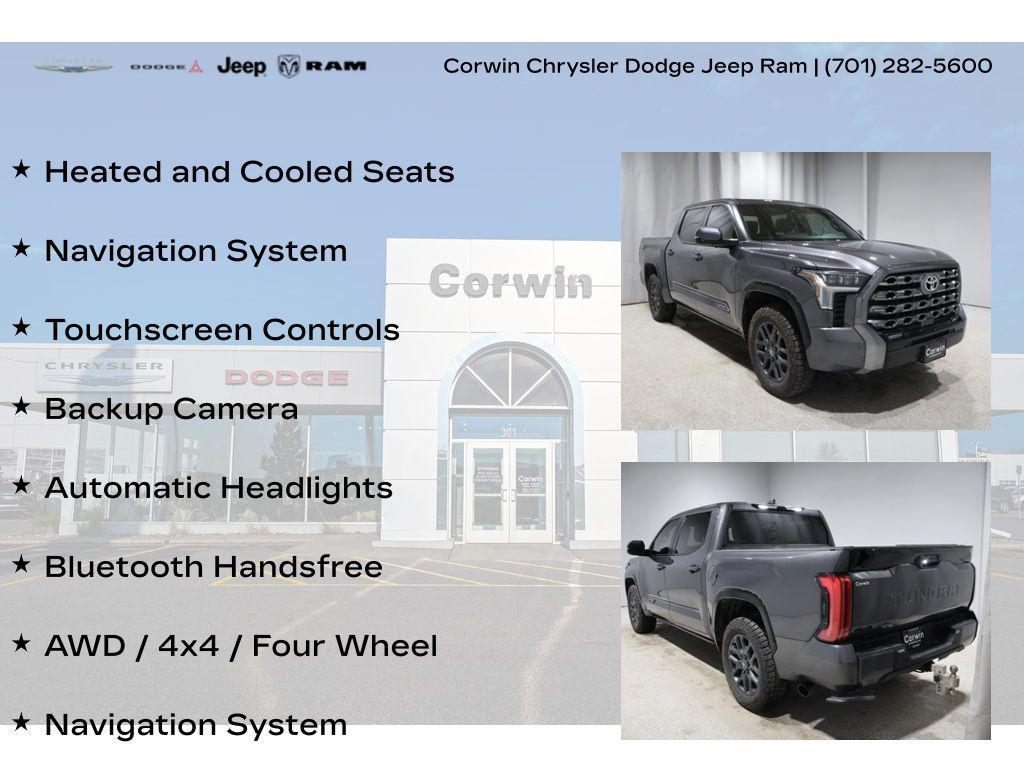 used 2025 Toyota Tundra car, priced at $58,501