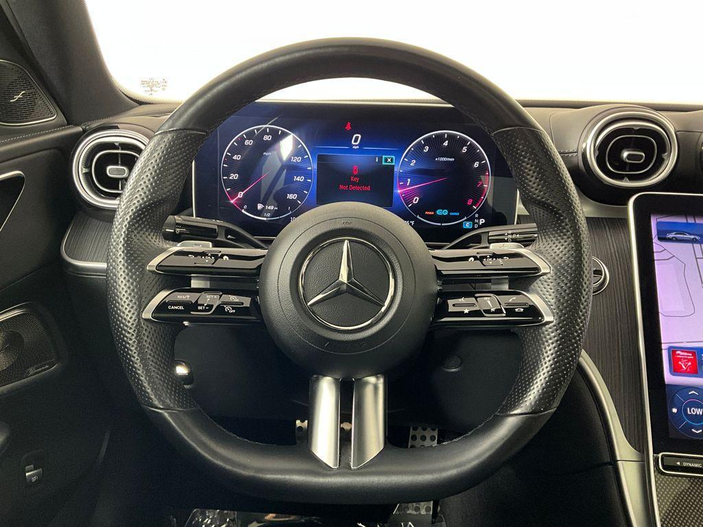 used 2022 Mercedes-Benz C-Class car, priced at $35,991