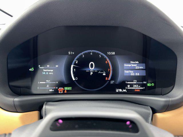 new 2026 Lexus LX 700h car, priced at $122,157