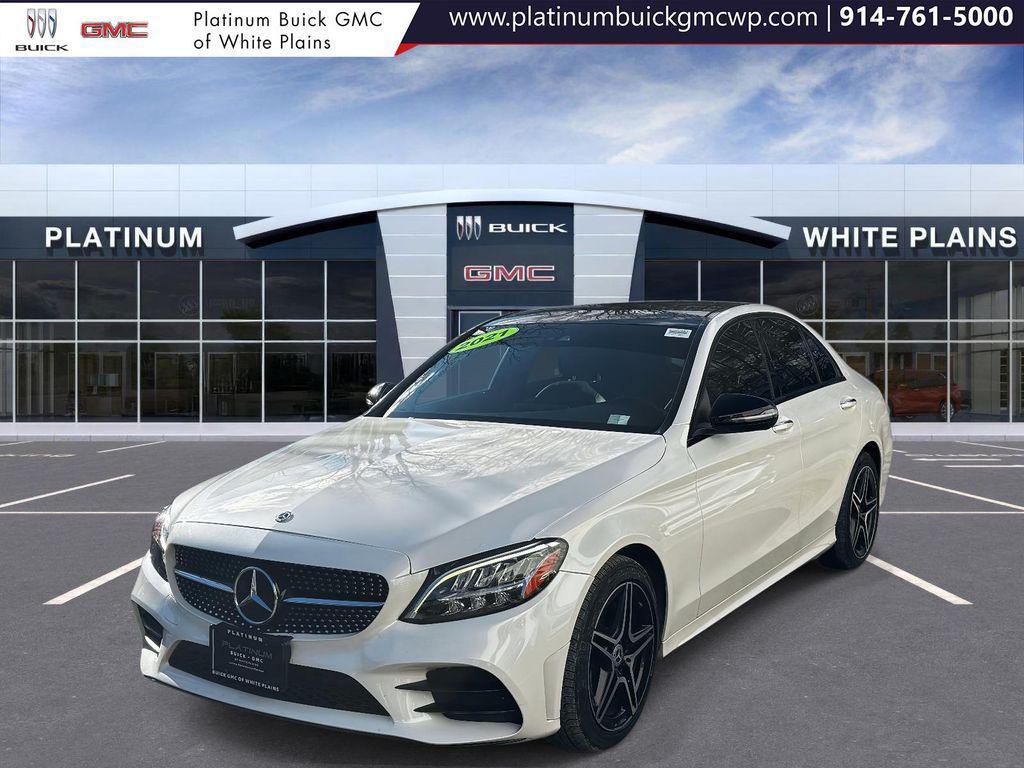 used 2021 Mercedes-Benz C-Class car, priced at $23,353