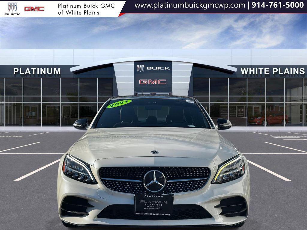 used 2021 Mercedes-Benz C-Class car, priced at $23,353