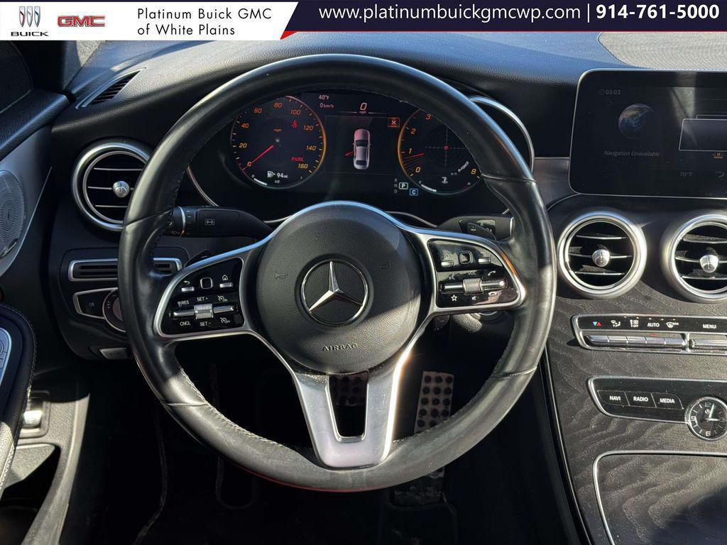 used 2021 Mercedes-Benz C-Class car, priced at $23,353