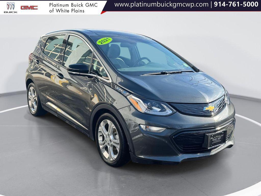 used 2021 Chevrolet Bolt EV car, priced at $13,967