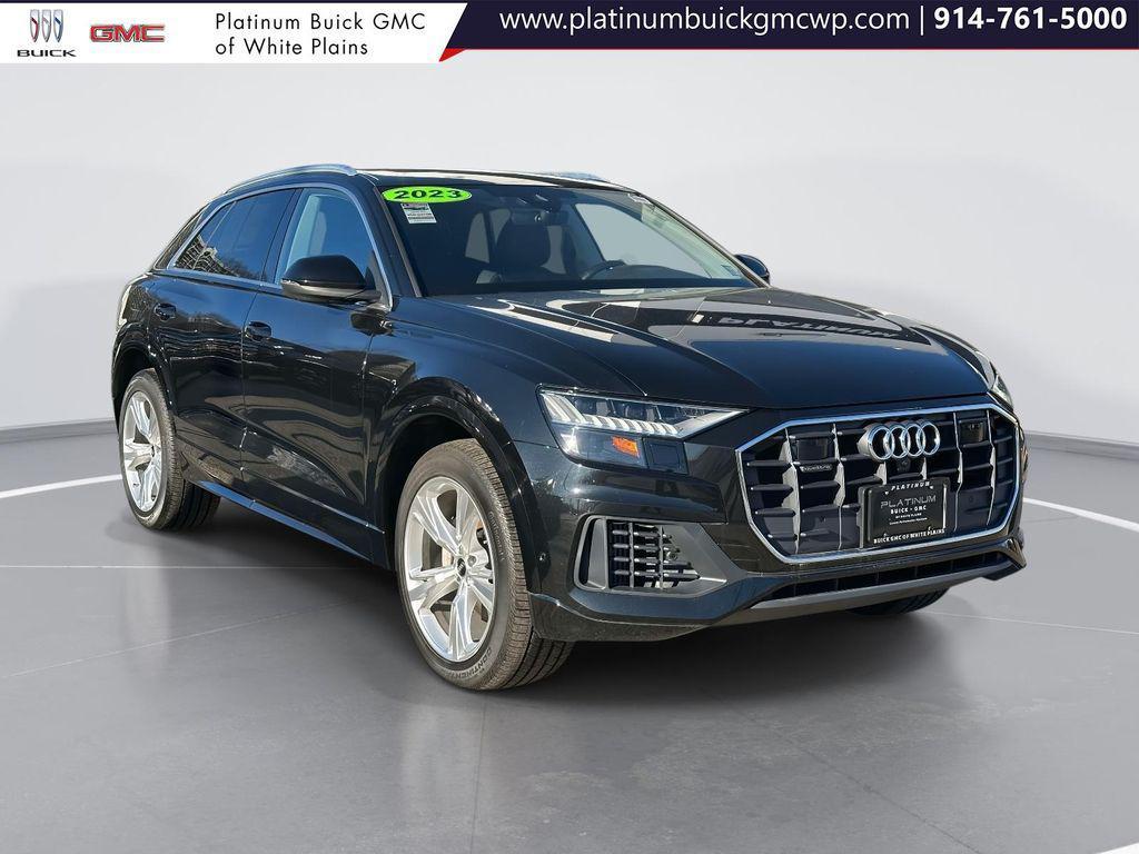 used 2023 Audi Q8 car, priced at $44,997
