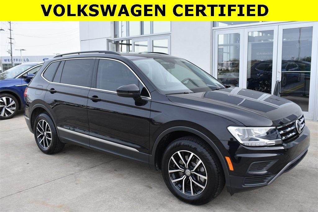 used 2021 Volkswagen Tiguan car, priced at $17,888