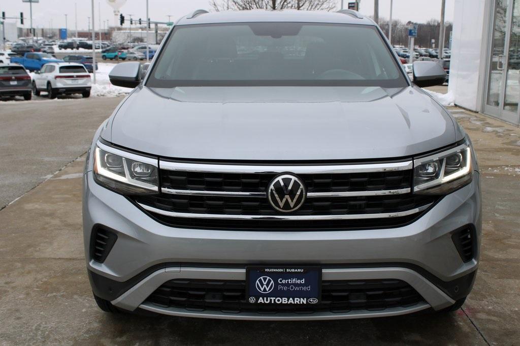 used 2021 Volkswagen Atlas Cross Sport car, priced at $21,900