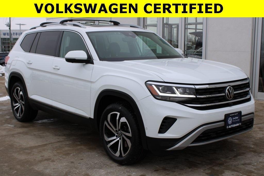 used 2021 Volkswagen Atlas car, priced at $29,999