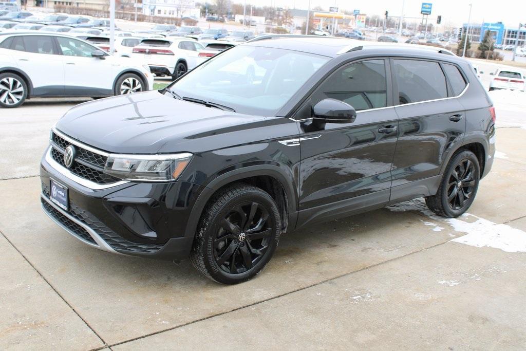 used 2023 Volkswagen Taos car, priced at $20,600