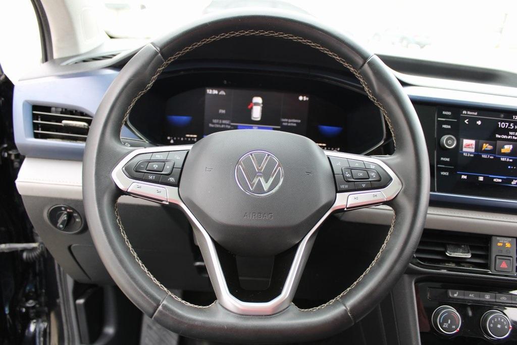 used 2023 Volkswagen Taos car, priced at $20,600