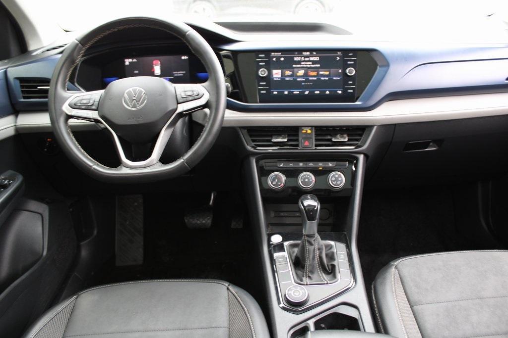 used 2023 Volkswagen Taos car, priced at $20,600