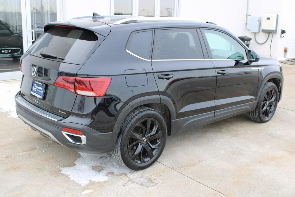 used 2023 Volkswagen Taos car, priced at $20,600