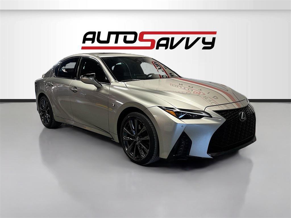 used 2023 Lexus IS 350 car, priced at $38,300