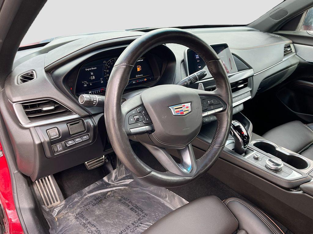 used 2022 Cadillac CT4-V car, priced at $33,800
