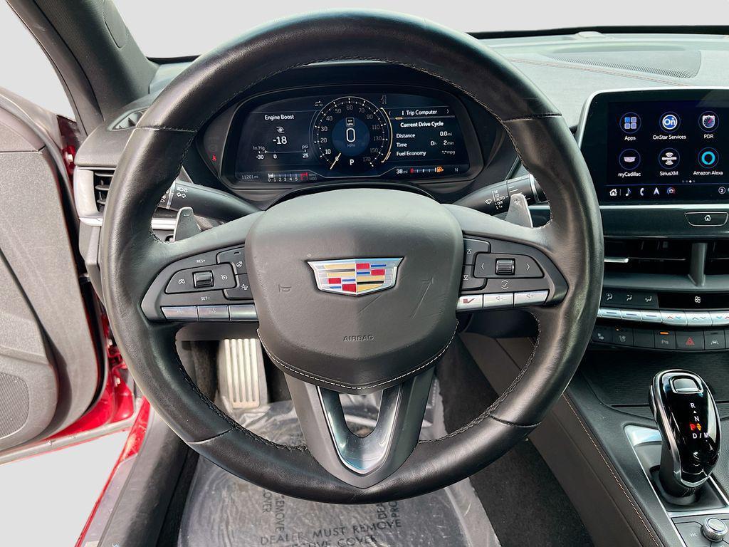 used 2022 Cadillac CT4-V car, priced at $33,800