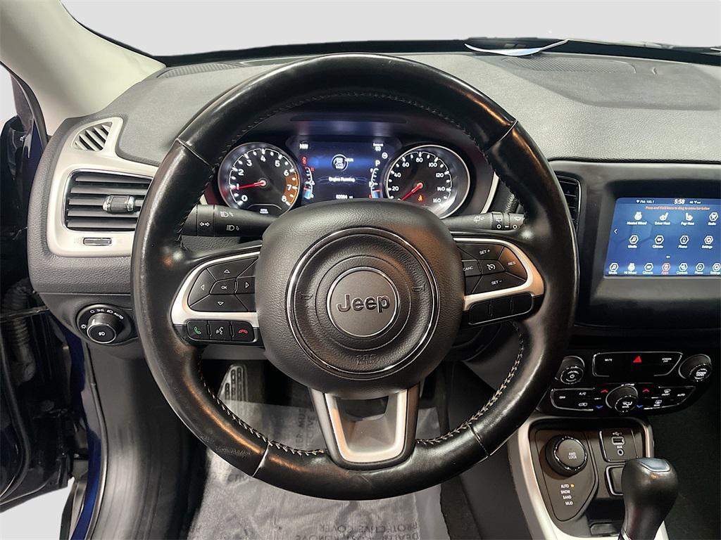 used 2021 Jeep Compass car, priced at $14,100
