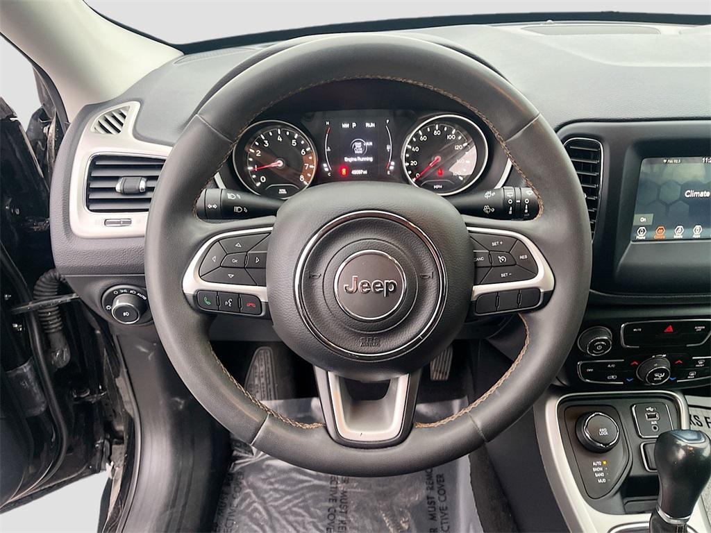 used 2021 Jeep Compass car, priced at $14,700
