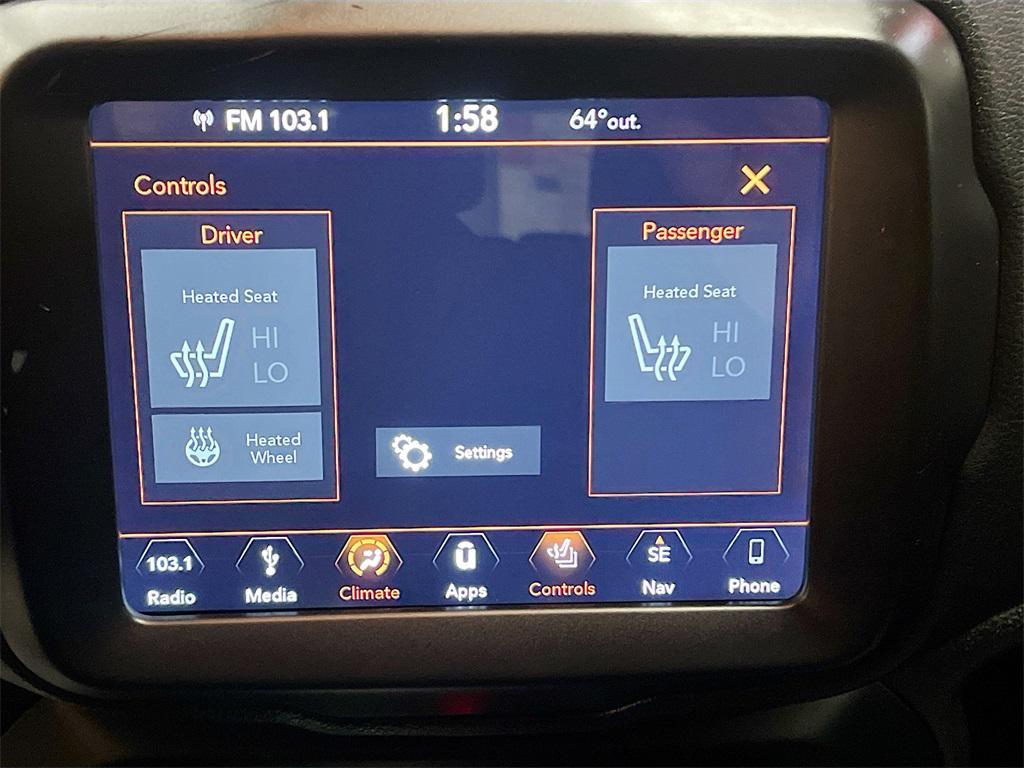 used 2018 Jeep Renegade car, priced at $14,300