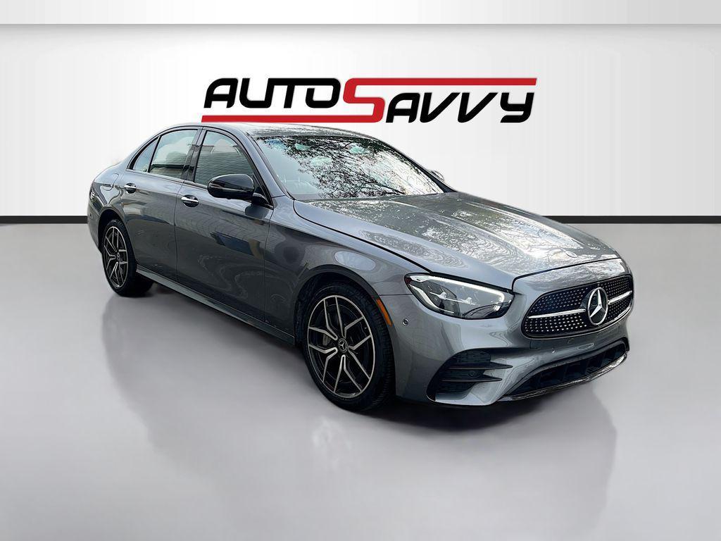 used 2023 Mercedes-Benz E-Class car, priced at $35,500