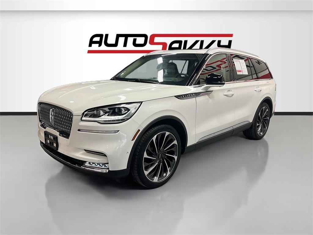 used 2022 Lincoln Aviator car, priced at $35,600