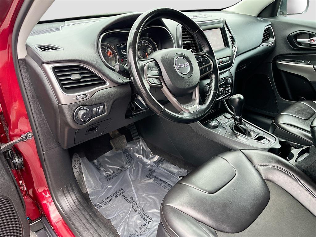 used 2021 Jeep Cherokee car, priced at $15,800