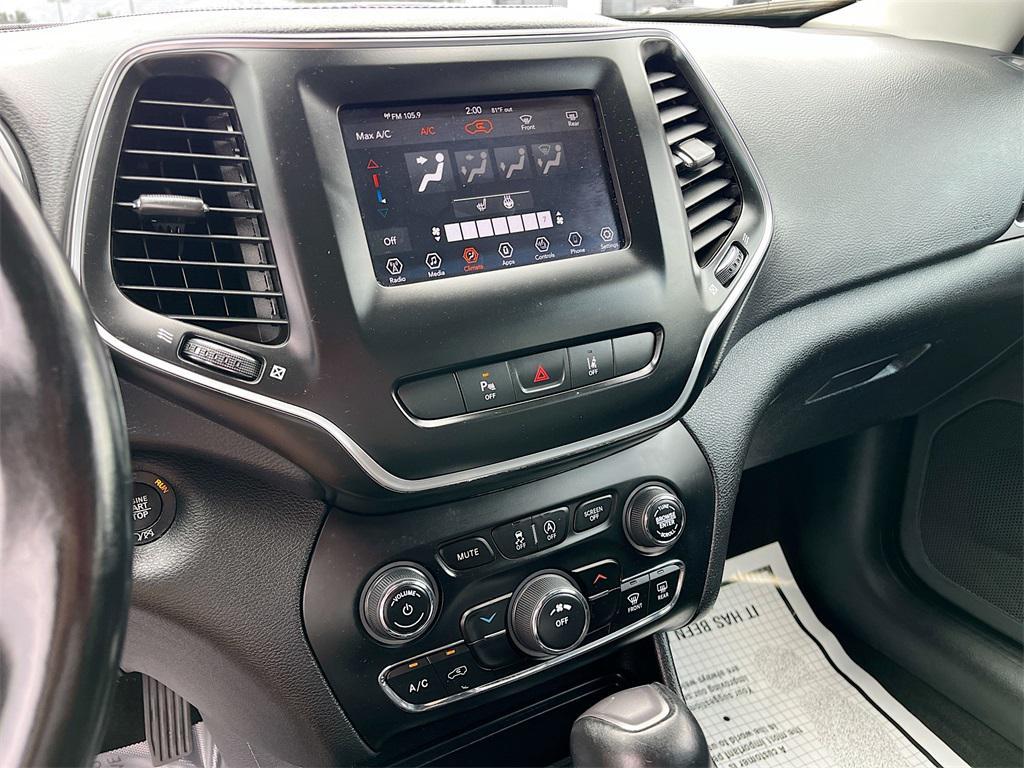 used 2021 Jeep Cherokee car, priced at $15,800