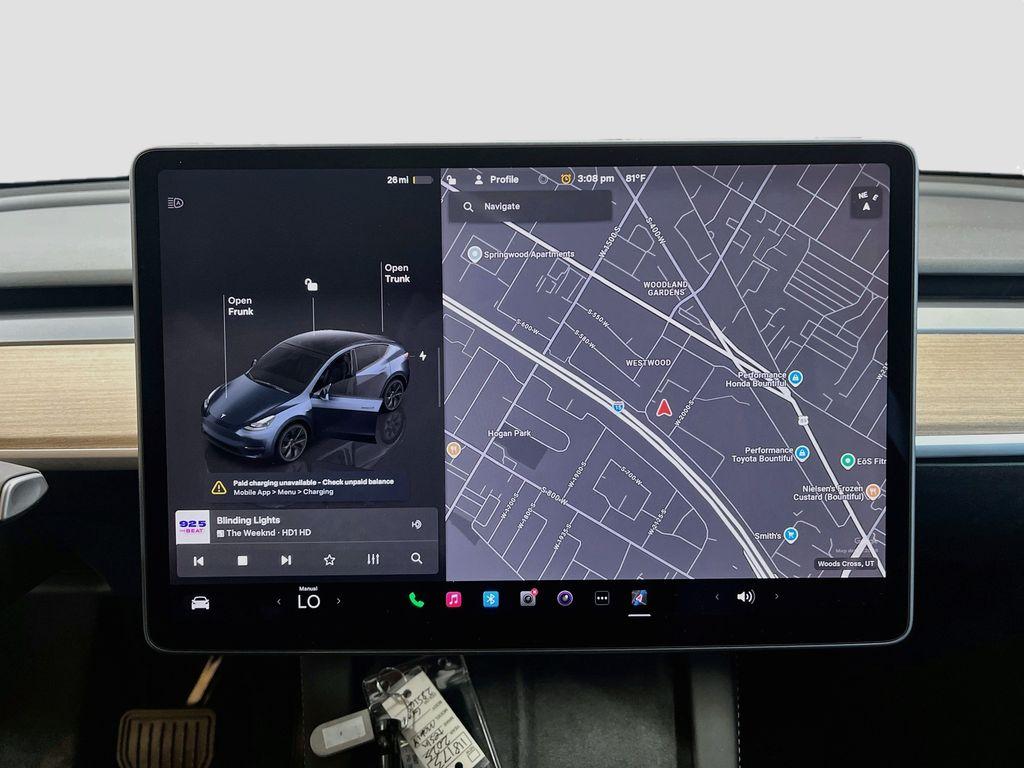 used 2025 Tesla Model Y car, priced at $36,300