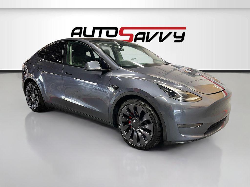 used 2023 Tesla Model Y car, priced at $31,000
