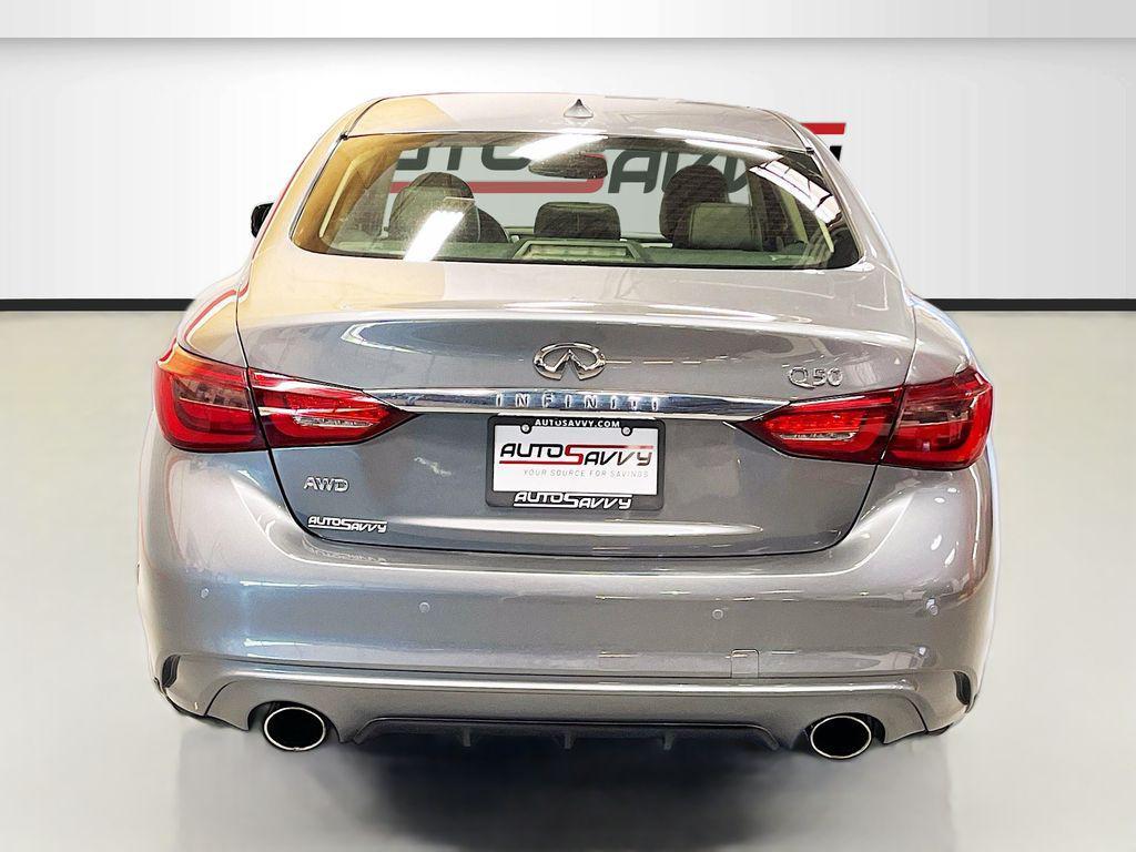 used 2022 INFINITI Q50 car, priced at $24,100